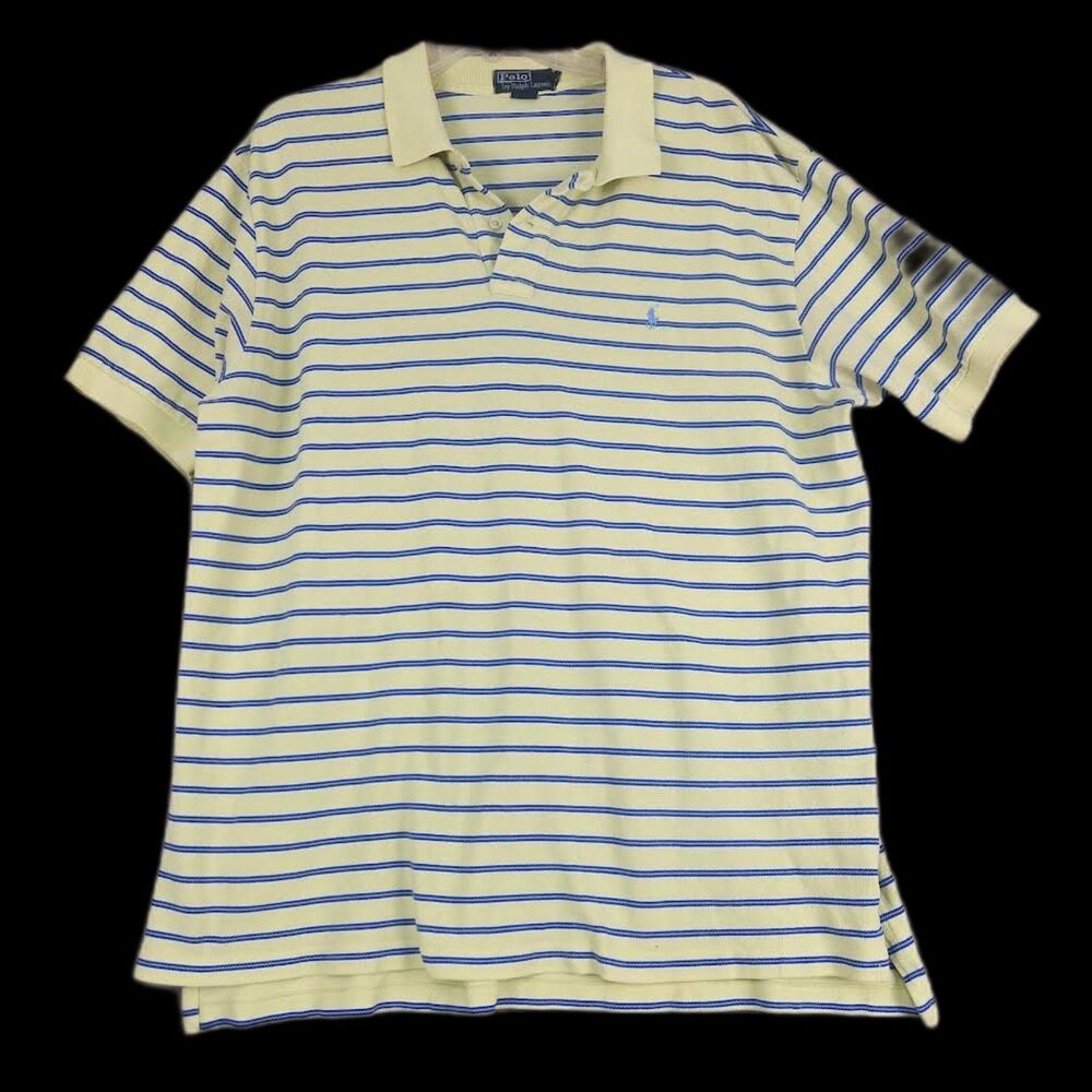 Polo Ralph Lauren Men's Striped Shirt Size 2XL  Preppy Minimalist